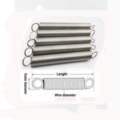 10 x Spring Extended Compression Expansion Tension Springs Various Dia. Length