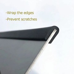 1mm-20mm RubberU Channel EdgingTrim Seal Strip Profile Edge Protector Slot