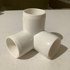 3 way 3/4 inch PVC Fittings Corner Cross Elbow 90 Degree SET OF 16