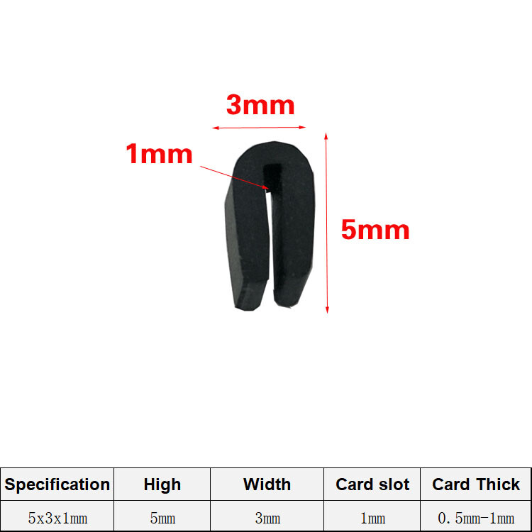 0.5mm-12mm U Rubber Black Edge Protection Frame Profile Edging Trim Seal Slot