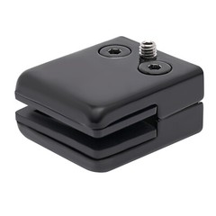 8Pcs Black Glass Shelf Clamp Glass Clip Holder Support for 8-10 mm Thick