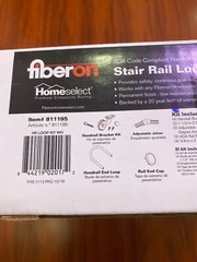 Fiberon Homeselect Stair Rail Loop Return