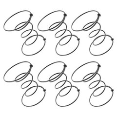 6 Pcs Upholstery Cone Spring Pack Furniture Kit Chair Back Springs