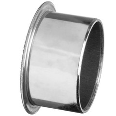 Flanged Bearing, PTFE Lined, Steel, 1/16 in Flange Thickness x 13/8 in Flange…