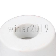 White Round Rubber Feet Bumpers Pads for Furniture 0.98″x0.79″x0.51″ Pack of 40