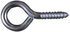Screw Eye, #0 Large, Zinc-Plated, 2-7/8 In. – N220-426