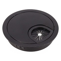 50mm/60mm/80mm Computer Metal Grommet Desk Table Cable Tidy Outlet Wire Cover
