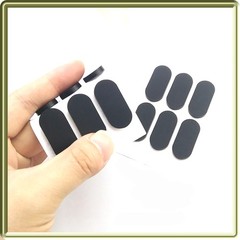 Length 16-160mm Oval Rubber Feet Pad Adhesive Gasket Anti-Slip Laptops Keyboard