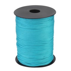 1/8 Inch Polypropylene Rope Braided Ropes, 328ft Nylon Rope Blue Green