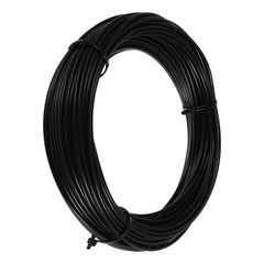 1 Roll Black Coated Stainless Steel Wire Rope Heavy Duty Cable Strand Indoor