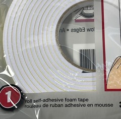 Tool Bench Weatherstrip Foam Self Adhesive Tape 7/20in X 17ft Door Window Gaps