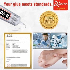 B-7000 Craft Glue for Jewelry Making – 110ml/3.7oz (2 Pack) – Multi-Function …