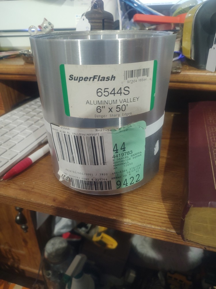 Amerimax 66006 Mill Finish Aluminum Versa Flashing 6 in. x 50 ft.