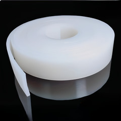 White solid silicone rubber strip waterproof heat resistant sealing square strip