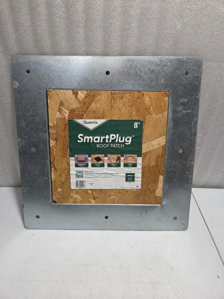 Quarrix Smart Plug Roof Patch – 8 Inch – Brand New