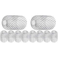2 Count Leaf Filter Gutter Guards Roof Drain Strainer Downspout Blockers