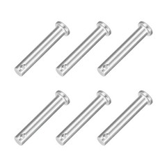 uxcell 6Pcs 5/16″ x 1-3/4″ Single Hole Clevis Pins, 304 Stainless Steel Flat Hea