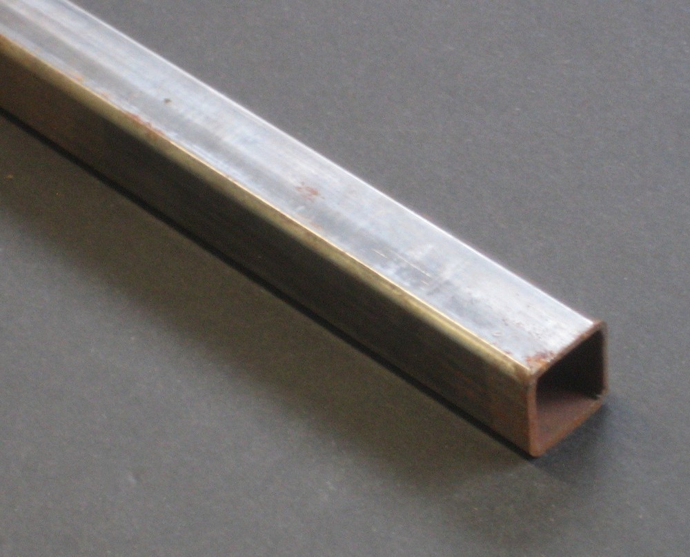 KASON #230U-84″-RAW STEEL TUBING, 3/4″ x 3/4″, 16-GAUGE (1/16″), UNPLATED