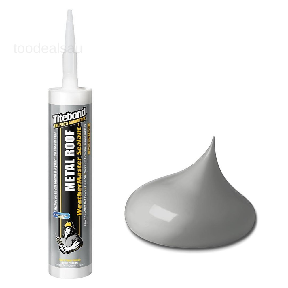 62611A WeatherMaster Metal Roof Advanced Polymer Sealant, Silver