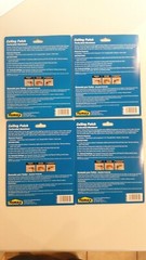 4 count of Homax Ceiling & Wall Patch, Self Adhesive 6″ x 6″ patches
