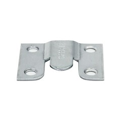 1 Pair Interlocking Flush Mount Z Clips with Mounting Screws for Headboard Frame