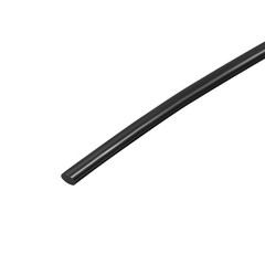 39″ Long 2MM Dia High Temperature Resistant Silicone Sealing Strip (Black)