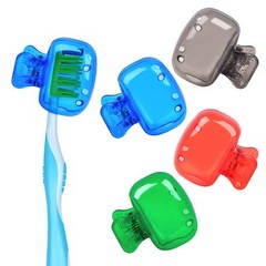 4 Pack Travel Toothbrush Head Covers Toothbrush Protector Cap Brush Pod Case Pro
