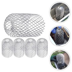 2 Count Leaf Filter Gutter Guards Roof Drain Strainer Downspout Blockers