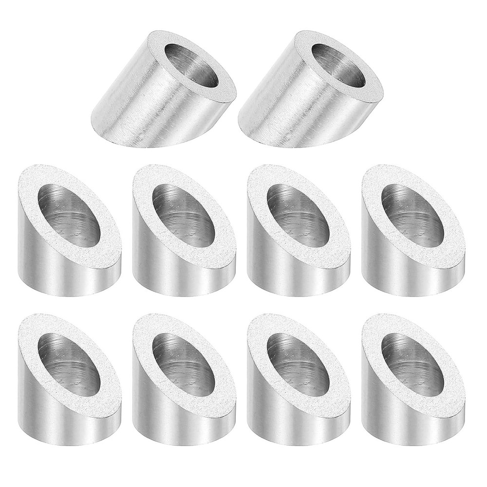 30 Pcs 3/8″ 37 Degree Angle Beveled Washer T316 Stainless Steel Angled Washer