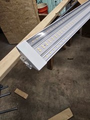 4FT LED Garage Shop Light 10,000 Lumens Linkable Flush Mount – 2 Count