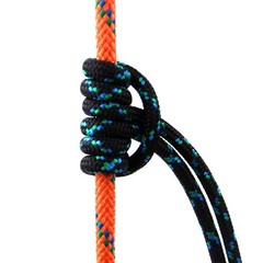 GM CLIMBING 8mm Accessory Cord Rope Double Braid Pre Cut 20feet, Black