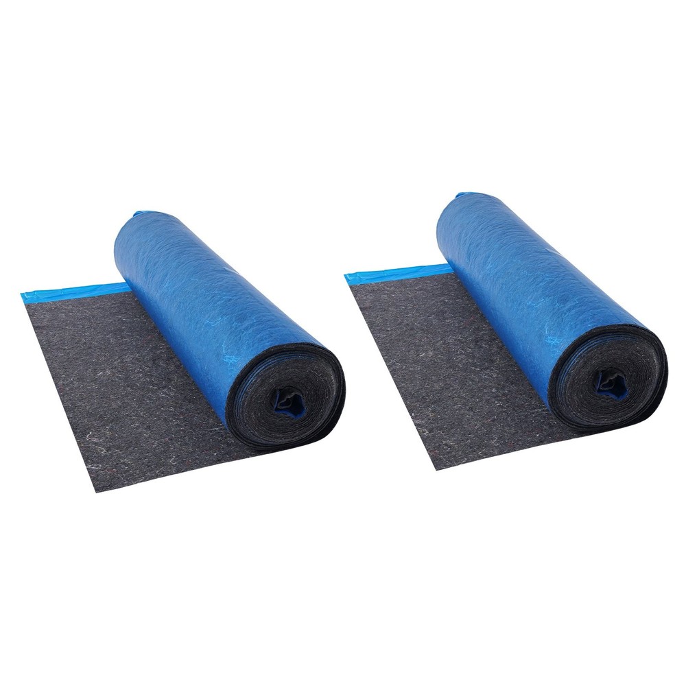Floor Underlayment 400 sq. ft, 3mm Laminate Flooring Padding with Attached Vapor