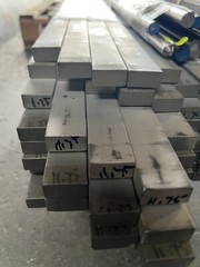 .500″ x 1″ Inch Flat Titanium Round Bar 1 to 8″ Long 6Al4V Mill Stock