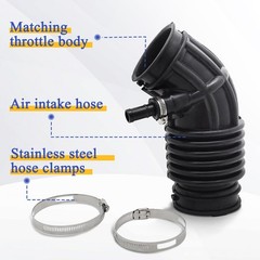 Air Cleaner Intake Hose Tube with Clamps for 2007-2013 Nissan Altima 2.5L 4 Cyli