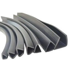 U-Typ Edge Protection Frame Profile Rubber Edging Trim Seal Slot 1mm/1.5mm~12mm
