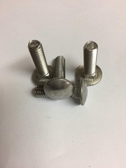 Shorpioen 20-Pack 5/16-18 x 3/4 Carriage Bolt 18 8 Stainless Steel Fully Thre…