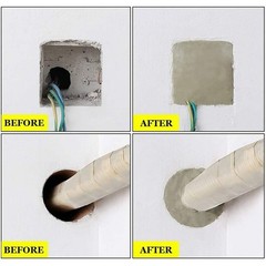 1/4pcs Cement Sealant Wall Hole Sealing Clay Sealing Cracks Repair Waterproof
