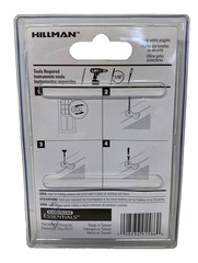 Hillman Hardware Essentials 852079 Half Turn Buttons Zinc 4 PC Screws Included