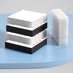 White Silicone Sheet Plate Block Self Adhesive 50-250 MM WIDTH, 1-50 MM THICK