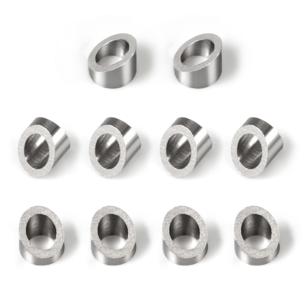 10pcs 3/8″ 316 Stainless Steel Angled Washers 30 Degree Wire Rope Cable