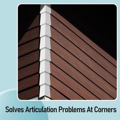 Therwen 8 Pcs Aluminum Siding Corners 8 Inch Outside White Corner Caps Smooth…