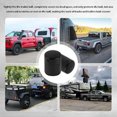 2 5/16 Inch Trailer Hitch Ball Cover, 2-Pack Waterproof and Dustpr Color: 2PCS