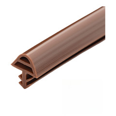 Wooden Door Seal Strip Groove Mounted 5 Meter for Soundproofing and Insulation