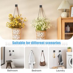 Turs 10-Piece Bathroom Hardware Accessories Set Matte Black Towel Bar Holder