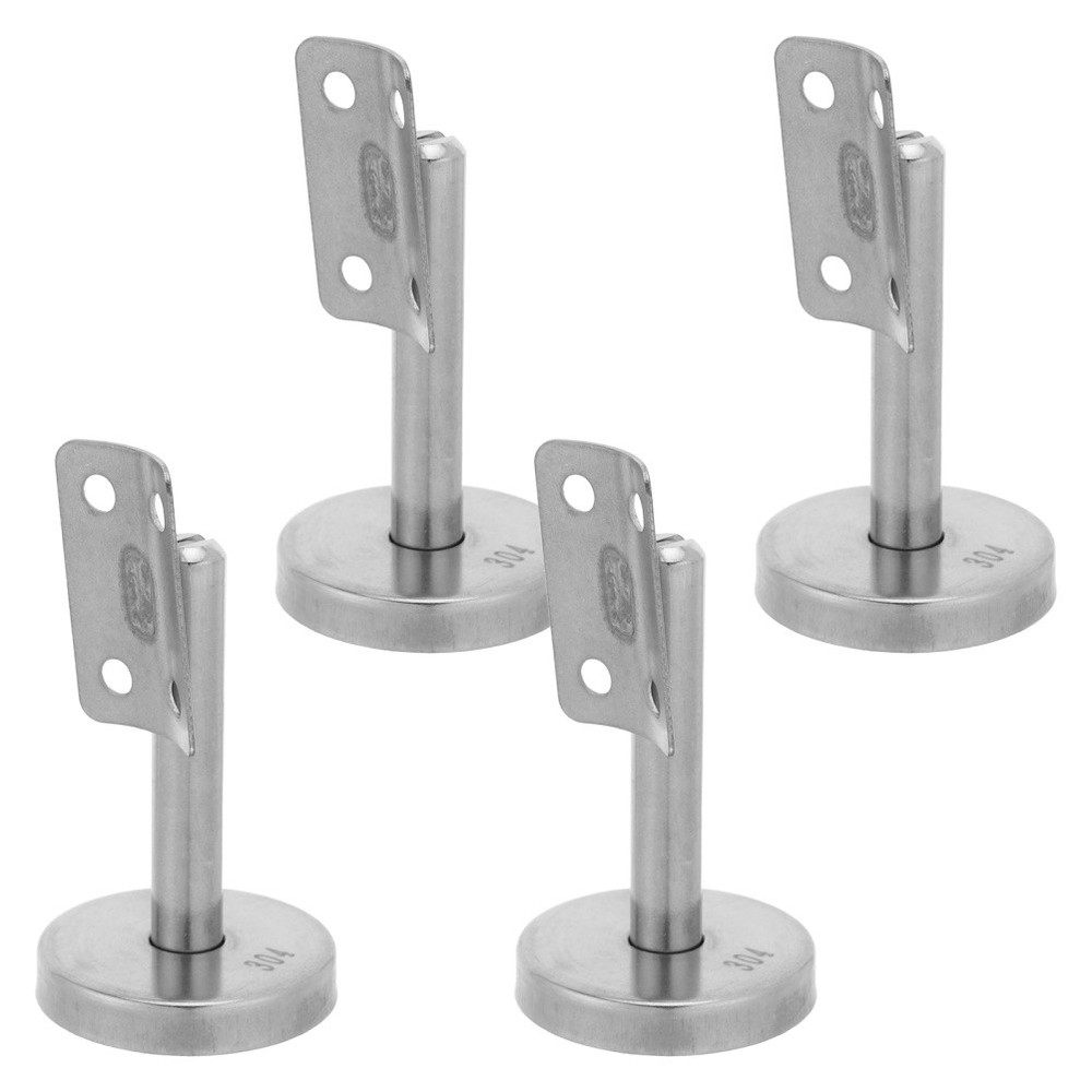 4 PCS Replacement Handrail Bracket Railing Support Balustrade Fixed Wall