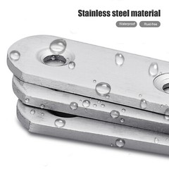 10 PACK 1.5 inch L Steel Corner Braces w/ Screws Heavy Duty Right Angle Brackets