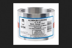 Amerimax Aluminum Roll Valley Flashing 0.0140″ 4″ X 50 ‘