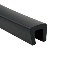1mm-20mm RubberU Channel EdgingTrim Seal Strip Profile Edge Protector Slot