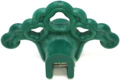 Green Plastic Roof Ice Snow Standing Seam Metal Roof Guards 1, 5 or 10 pack