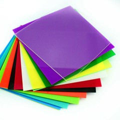 200x200x2.3mm Coloured Perspex Acrylic Sheets Board Plastic Cut Panel Plate